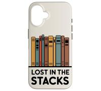 Lost in the Stacks Bookworm Book Lover Case for iPhone 16