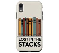 Lost in the Stacks Bookworm Book Lover Case for iPhone XR