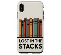 Lost in the Stacks Bookworm Book Lover Case for iPhone XS Max