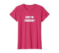 Lost in Thoughts T-Shirt, Women, Red Heather, X-Small