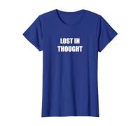 Lost in Thoughts T-Shirt, Women, Royal Blue, Large