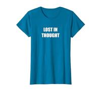 Lost in Thoughts T-Shirt, Women, Sapphire Blue, Medium