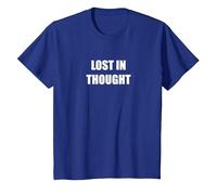 Lost in Thoughts T-Shirt, Youth, Royal Blue, Large