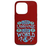 Lost Language = Lost World Case for iPhone 13 Pro