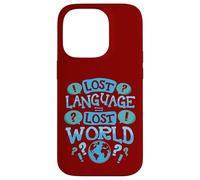 Lost Language = Lost World Case for iPhone 14 Pro
