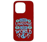 Lost Language = Lost World Case for iPhone 15 Pro
