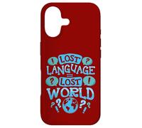 Lost Language = Lost World Case for iPhone 17