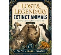 Lost & Legendary Extinct Animal: A Coloring and Discovery Adventure for Curious Kids