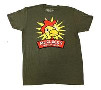 Lost Mr. Cluck's Chicken Men's Green T-Shirt - Medium