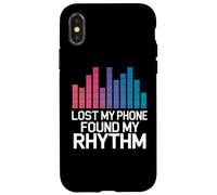 LOST MY PHONE FOUND MY RHYTHM Case for iPhone X/XS