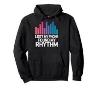 LOST MY PHONE FOUND MY RHYTHM Pullover Hoodie