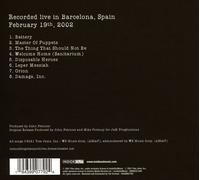 LOST NOT FORGOTTEN ARCHIVES: MASTER OF PUPPETS [LIVE IN BARCELONA, 2002] NEW CD