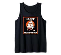 Lost Not Found (Loner Statement & Sailing Ship Graphic) Tank Top
