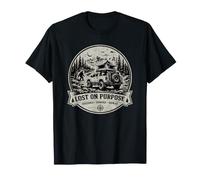 Lost on Purpose Overlanding 4x4 Off-Road Camping Adventure T-Shirt