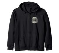 Lost on Purpose Overlanding 4x4 Off-Road Camping Adventure Zip Hoodie