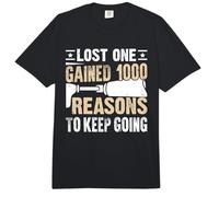 Lost One Gained 1000 Reasons to Keep Going Amputee Comfort Colors Adult Heavyweight T-Shirt