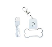 Lost Pet Keychain with Info Security Tradition Pet Label