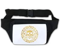 Lost Pirate Treasure Gold Coin Waist Bag Fanny Pack White