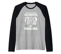 Lost Place Urbexer Shirt Exploration Abandoned Building Raglan Baseball Tee