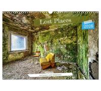 Lost places - abandoned and forgotten UK-Version (Wall Calendar 2026 DIN A3 Landscape), CALVENDO 12 Month Wall Calendar
