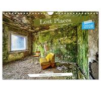 Lost places - abandoned and forgotten UK-Version (Wall Calendar 2026 DIN A4 Landscape), CALVENDO 12 Month Wall Calendar
