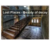 Lost Places - Beauty of decay (Wall Calendar 2026 DIN A4 landscape), CALVENDO 12 Month Wall Calendar: Abandoned and forgotten places, which documenting the beauty of decay.