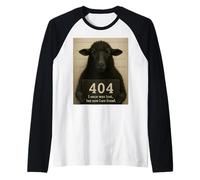 Lost Sheep 404 I Once was Lost Now I Am Found Raglan Baseball Tee
