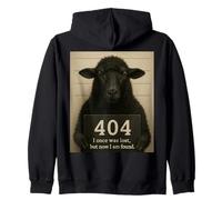 Lost Sheep 404 I Once Was Lost Now I Am Found Zip Hoodie