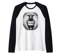 Lost Sheep and Found Wanted Mugshot Christian Men Women Raglan Baseball Tee