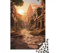 Lost Temple 1000 Piece Jigsaw Puzzle, 38x26cm/1000pcs, for Adults, Quiet Home Activity, Focused Puzzle Time And Quiet Weekends