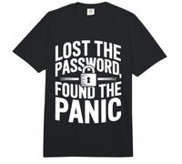 Lost The Password Funny IT Support Computer Comfort Colors Adult Heavyweight T-Shirt