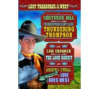 Lost Treasures of the West: Thundering Thompson (Silent) (1929) / Lone Bandit (1934) / Love Goes West (1937) (DVD) (1929) (All Regions) (NTSC) (US Import) [Region 1]