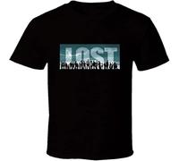Lost Tv Series Men's T Shirt Tee Gift Fashion Men and Tees Black S