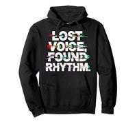 LOST VOICE FOUND RHYTHM Pullover Hoodie