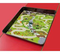 Lost World Dinosaur Tiger Play Tray Insert - 55 x 55 cm - Ideal for Tiger Play Tray - Play Tray NOT Included