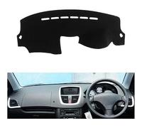 LOSTIS Car Dashboard Cover Mat For Peugeot 207,Inner Non-Slip Dashmat Pad Auto Anti-Dust Sunshade Carpet Interior Protection Accessories,B/RHD