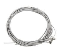 Losueeun 4 Pcs Stainless Steel Bass Strings Bass Guitar Parts Accessories Guitar String Silver Plated Gauge Bass Guitar Music Accessories