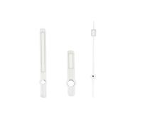 Losueeun 62MAS Solid Clock Hands Suitable for NH35 NH36 ETA2824 2836 ST2130 Movement Japan C3 Super Green Three-Dimensional, silver