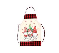 Losueeun Christmas Bib Aprons with Waterproof Adjustable Apron for Merry Christmas, , Easy to Use: 50 x 75 cm