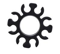 Losueeun Drum Stick Holder Clip for V TD 38Mm Drums Silicone Drum Sticks Stand Clip Accessories Black