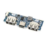 Losueeun Micro USB/Type-C 5V 2.4A Dual USB 18650 Boost Battery Charger Board Mobile Power Bank Replacement Parts for Phone DIY