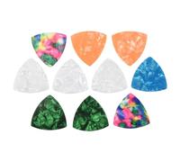 Losueeun Pack of 10 Acoustic / Electric Guitar Plectrums 0.46 mm Various Colours