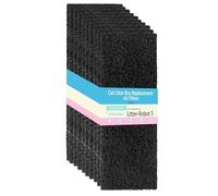 LOSUIN 10 Pack Carbon Filters Compatible with Litter Robot 3,Cat Litter Box Replacement Filter,Keep Your Home Clean and Fresh,3.5" x 10" x 0.2"
