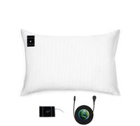 LOSUVERO Grounding Pillowcase,Queen Size Conductive Earthed Connected Pillow case,Improves Sleep, Energy,Comfortable Cotton Sliver Fiber,Bedding (White)