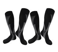 Losvcbcx 2/3 Pair Compression Socks Women & Men Compression Stockings 20-30mmHg Support Socks Knee High Cushioned Graduated Support Stock
