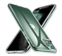 Losvick iPhone 11 Pro Max Case, Transparent for iPhone 11 Pro Max Anti-Shock [Bumper with Reinforced Corners] Protective Soft Silicone TPU Anti-Yellowing Case - 6.5 Inches-Transparent