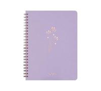 LOSVIP # Notebook, Cute College Ruler, 8 x 6 Journal/Notebook with Large and Lined Pages, Perfect Accessories to Stay Organized at Work or School.(G, One Size)