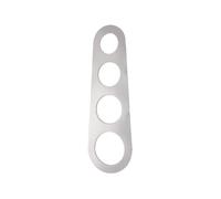 LOSVIP # Stainless Spaghetti Measurer Tool Quick Pasta Measuring Tool For Kitchen Cooking Tool Get The Perfect Portion (Silver, One Size)