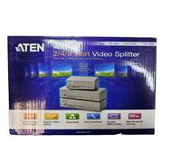 Lot 10 Aten VS-94A 4-Port Video Splitter VGA, 4:1, Cascadable, 1920x1440@60Hz