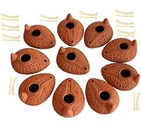 Lot - 10 Biblical Replica HERODIAN OIL LAMPS from Israel
